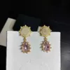 21 Merk geel goud kleur mode sieraden vrouw parels oorbellen roze feest hoogwaardige waterdruppel parels studeren sieraden3743279
