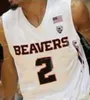 Maglia da basket Nik1 NCAA College Oregon State Beavers 1 Stephen Thompson Jr 3 Tres Tinkle 5 Ethan Thompson Cucita personalizzata