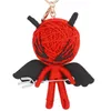 New Voodoo doll Key Chain Fashion Men Car key ring Women Bag Charm Accessories Car Key Holder Party gift Jewelry K1257 G1019