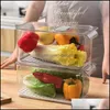 Przechowywanie organizacja Housee Home Butelki Gardenstorage Słoiki w stylu japońsku pudełko na spust plastikowe owoce koszyka warzyw Kuchnia