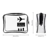 High Quality Clear Carry On Travel Toiletry Bag For Businessrip Holiday Environmentally Friendly Cosmetic Bags & Cases