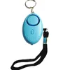 130 DB Safeound Security Security Alarme Keychain com LED Luzes Home Self Defesa Dispositivo Eletrônico para Mulheres Crianças SN2164