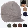 بيريتس الرجال نساء قبعة شتوية دافئة مع حافة ناعمة سميكة سميكة beanie cap pure cap esconsories ourdo