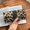 Usine entière femmes sacs à main japonais rétro contraste cuirs stockage portefeuille rue tendance léopard sac à main Preppy Style multi-car227c