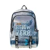 Mochila subnautica abaixo de zero homens mulheres tecido oxford saco de escola moda estilo adolescente menina criança travel240w