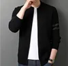 2021 Men's Sweaters autumn and winter new knitted cardigan temperament thick business men's jacket casual sweater