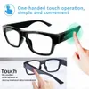 New Unisex Smart Glasses espia camara gafas 1080P spion Kamera Touch Control Shooting Video Recorder for Outdoor DVR Car Driving