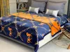 Mode Klassische Decken gedruckt Coral Fleece Decke Tuch Große Größe 150 * 200 cm Gewicht ca. 1,6kg Herbst und Winter Warme Weihnachtsgeschenk 20