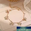 Bohemian Gold Schmetterling Fußkettchen für Frauen Mode Silber Farbe Perlen Fußkettchen Sommer Strand Knöchel Armband Fuß Kette Schmuck Fabrik Preis Experten Design Qualität