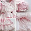 Summer Dzieci Dress Dla Dziewczyn Baby Lolita Girl Kawaii Cute Sukienka ślubna Dziewczyna Balowa Suknia 2020 Toddler Princess Party Vestidos G1129