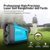 Mileseey PF210 Laser Golf Rangefinder 600m Caça Telescópio Telescópio Inclinação de Golfe Esporte 210728