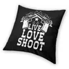 PushionDecorative Kissen Luxus Live Love Wurf Case Decoration Custom USA Pistolenpistolenpolsterabdeckung 40x40 cm Pillowcover für L73640531