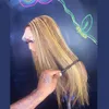 13x4 Koronka HD Frontal Wig 10a P4 / 27 Silky Straight Highlight Ombre Kolor Brazylijski 100% Virgin Human Hair Wigs