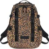 Sacs d'école de mode masculine et féminine pour les épaules sportives extérieures, Street Trend Hip-Hop Style Black Red Green Leopard Impression de grande capacité