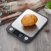 10 kg / 1g Cyfrowy Wagi kuchenne LCD Wyświetlacz LCD Stal nierdzewna Elektroniczne Food Waga wagi Wagi do kuchni kuchennej 210927