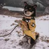 フランスのブルドッグ犬の服のための埋められた子犬の服防水犬のコート冬の大きい犬の服optfiジャンプスーツRopa Perro 211106