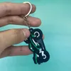 100 unids/lote llavero Pvc llavero Mini figura de Anime llavero fresco baratija niños regalo fiesta favores llaves decoración H0915