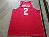 sjzl Maillot de basket-ball personnalisé Hommes Jeunes femmes # 2 Tim Duncan 2 Demons High School Throwback Taille S-2XL ou n'importe quel maillot avec nom et numéro