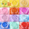 TCT-025 Mix Color Hexagon Shapes Solvent Resistant Glitter For Art Gel Nail Polish Makeup And DIY Decoration