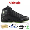 Basketball Shoes Sports Sneakers Black Cat Red Flintisland Green Court Purple Lakers Mens New Fashion Jumpman 13 13S Flints Bred Cny Cap And Gown Chicago With Box