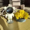 Astronauta Starlight Girando USB Starry Spaceman Home Decoração Atmosfera Laser Projeção Luz Novo