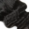 Brazylijski Indian Virgin Human Hair 10a 7x7 HD Koronki Zamknięcie Ciała Fala Naturalny Kolor Pre