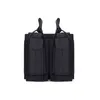 Tactical Mag Double Magazine bolsa bolsa esportes ao ar livre Backpack Vest Gear Acessório Holder CLIP PACK NO11-573