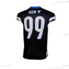 Womens Ladies White Green Football Jerseys Stitched Shirts Embroidery Black Mens Custom Jersey Any name Number B0038