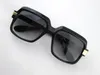 607 klasik gözlük gözlükleri siyah çerçeve temiz lens vintage güneş gözlüğü çerçeveleri UV400 Koruma Göz Aşımı Kutu ile Unisex