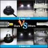 2 шт. 15000LM 60W H7 H11 LED HAVEL HEAGER H1 H3 9005 HB3 9006 HB4 Авто лампы 6 сторон CSP светодиодные чипсы супер яркие противотуманные огни лампы