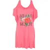 Tuniki na plażę Kobiety Swimsuit Cover-Ups Kobieta Swimwear Cover Up Wear Pareo Dress Saya de Praia # Q868 210420