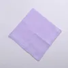 12pcs Coton Colorful Mandkerchiefs Top Fashion Designer 1515cm Satin Napkins Outdoor Headscarf Support imprimé Logo Sell5747978