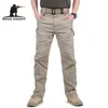 MeGe Tactical Cargo Byxor Bomull Militär US Army Combat Byxor Arbetskläder Man Jogger Casual Pants Streetwear Airsoft Gear H1223