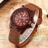 Wristwatches 100pcs/lot Fashion Gemius Army Design Men Watch Charming Sport Quartz Nylon Wrap Military Watches Wholesale Clock