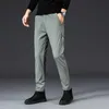 Marque automne hommes pantalons décontractés hommes Slim Fit travail taille élastique survêtement pantalon en plein air pantalons longs pantalons de survêtement mâle grande taille 38 211013