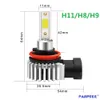 H11 led Car lights 12000lm H7 White 6000k H16JP H8 Fog Light Headlight Bulb COB Chips H1 H9 9005 HB3 9006 HB4 headlamp 12V 24V