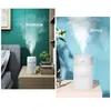 Mini Air Humidifier Diffuser Mist Maker 7 Colorful Night Light Portable Desktop USB Humidifiers for Home Office Bedroom