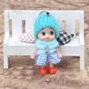 Kawaii Girls Kids Leksaker Keychain Barn Födelsedag Julklapp Doll Key Chain Cartoon Baby Toy Keychains