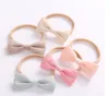 2021 Mini faixa artesanal Head Headband Soft Nylon Hair Band para bebê infantil AccessRoy 24 pcs / lote