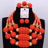 ensembles de bijoux orange