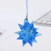 Flashing Crystal Star Naszyjniki Dzieci Świecące Rubber Planeta Wisiorek Zabawka Biżuteria Party Favors Goodie Torba Wypełniacze