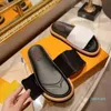 2021 Classic Summer Cartoon slippers fashion Lazy letter Velcro women shoes beach flops sexy platform Lady 100% Soft cow Leather sandals