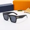 Designer LOU VUT lunettes de soleil cool de luxe MILLIONAIRE pour hommes et femmes carré plein cadre Vintage 1209 unisexe Shiny Gold bonne vente plaqué Top qualité avec boîte d'origine