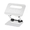 Soporte ajustable para computadora portátil de aluminio para Macbook, computadora, PC, iPad, tableta, soporte de mesa, soporte para computadora portátil, almohadilla de enfriamiento, base para soporte para computadora portátil