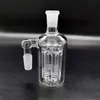 Glass Bong Hookahs Ash Catcher 8 Arm Tree Perc 3 Color 14 mm 18 mm Macho a hembra 45 grados 90 grados Ashcatcher Water Pipe Bubbler para Bongs Hookah Dab Rig