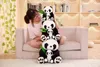 Nouveau Panda En Peluche Jouets Mignon Animal En Peluche Poupée Mère Et Fils Jouet Cadeau pour Enfants Amis Filles Décor À La Maison Cadeau De Noël Y211119