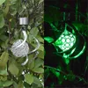 Solen Powered Wind Chimes Light 7 Färg Ändra LED Garden Hängande Spinnlampa