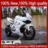 Кит для тела для Suzuki SV650S SV1000 SV650 SV 1000S SV1000 SV650 SV 1000 650 S 03 04 05 06 07 08 30NO.53 Gloss White SV 650S 1000S SV1000S 2003 2009 2010 2011 2012 2013 2013 SV-1000 SV-650 03-13 обтекатель