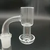 20mm Terp Slurper Quartz Banger Nail 45 90 Angoli Fumo con bordo smussato Bangers 10mm 14mm 18mm 19mm Maschio femmina Ciotola smerigliata per Bong in vetro