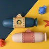 Submarines Kit di custodia da viaggio per spazzolino da denti Cartoon Set di custodie per amanti carini con tazza per collutorio portatile alla moda 4 colori